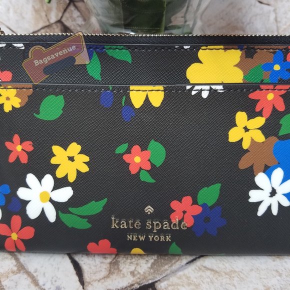 Sailing Medium Double Zip Wristlet Kate Spade - Picture 5 of 14